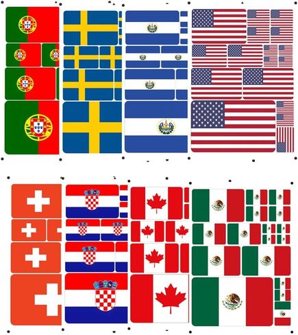 World Seven Continents Most Country Cyprus Flag Stickers Different Sizes Sticker (White Cyprus) in Saudi Arabia