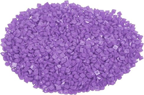 PATIKIL 10000 PCS Diamond Art Painted Beads ، Square 5D Diamond Art Painting Drills Accessories Resin Resin Flat Bottomonstones لاستبدال الأحجار الكريمة ، Bead ، DIY Craft (Black) in Kuwait