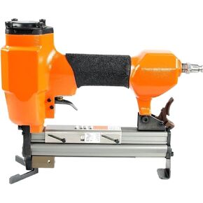 Oil-Free Pneumatic Staple Gun 30GA V1015 Pneumatic Picture Frame Nailer V-Type Picture Frame Nail Gun