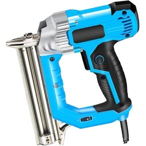 Oil-Free Pneumatic Staple Gun 220V Electric Nail Gun for Woodworking 2300W Electric Straight Nailer F30/F25/F20/F15 Furniture Nailer Stapler