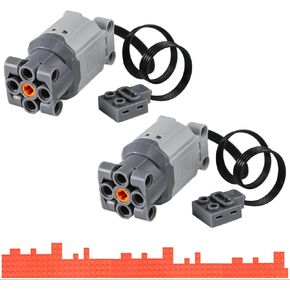 2pcs L Motors Power Funtion Set，Compatible with Major Building Block Brand