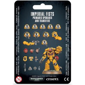 Games Workshop Warhammer 40k - Imperial Fists Primaris Upgrades & Transfers