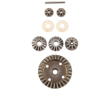 RC Spare Part Compatible with HBX 16889 16889A 16890 16890A SG 1601 SG 1602 RC Car Upgrade Parts Accessories Metal Differential Driving Gears