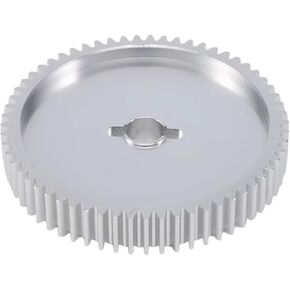 RC Spare Part Compatible with Tamiya for TT01 TT01D TT01E 1/10 RC Car Upgrade Parts Replacement Accessories Metal 61T Spur Gear 51004