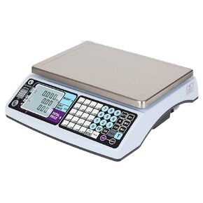 NTEP Legal for Trade Price Computing Scale, 15lb / 30lb Capacity, 0.005lb / 0.01lb Readability, Dual Range
