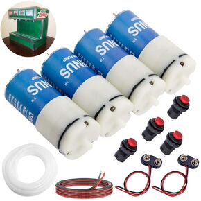 DC 6V Mini Air Pump Motor, DIMINUS DIY and Replacement Accessories, Best for Aquarium Tank Oxygen Circulate