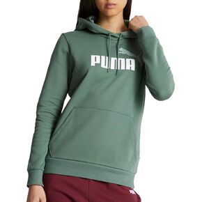 هودي صوف بشعار أساسيات للنساء من PUMA (متوفر بمقاسات كبيرة)