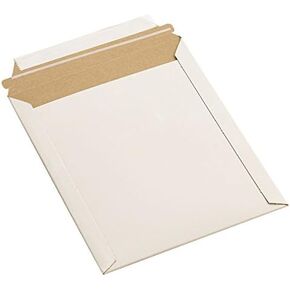 TheBoxery Flat Shipping Mailers - White 6x6'' 200/cs