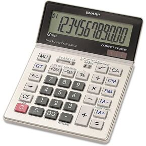 SHRVX2128V - Sharp VX2128V Commercial Desktop Calculator