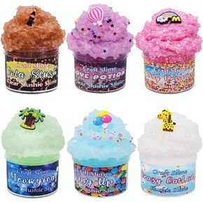 Kayswang Slime Kit Butter Slime Slime Slime DIY Snow Rice Slime Slime Slime Slime Kit for Girls Education حفلة تفضيل الهدية وعيد الميلاد الرقيق ؛