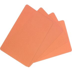 MECCANIXITY 100Pack Blank PVC Cards 20mil ID Blank Credit Cards Waterproof & Double Sided Printing for ID Badge Printer, Graphics Black