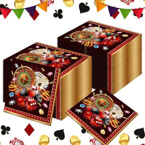40pcs casino paper fedical casino night form ford forgkins las vegas jetkpot game dispabies fedical fediceon fediceon for las vegas decorations decorations
