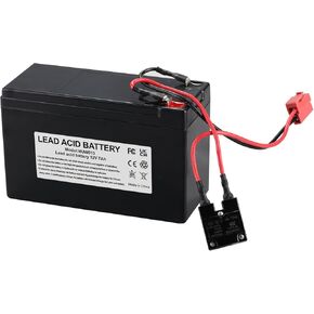 12V 7Ah Li-ion Rechargeable Battery, Replacement Battery Compatible with Hyper Forklift Truck Kids Ride-On Car