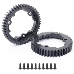 Harden Steel 46T Main Spur Gear 1 Mod M1 for 1/5 Traxxas X-Maxx 1/7 Traxxas XO-1 1/10 Traxxas E-Revo 2.0 MAXX 1/6 Traxxas XRT 6447 Upgrade Parts(1PC)