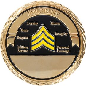 United States Army Sergeant Non-Commissioned Officer Rank Challenge Coin