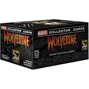 Funko Marvel Collector Corp Subscription Box: Wolverine 50th Anniversary - L