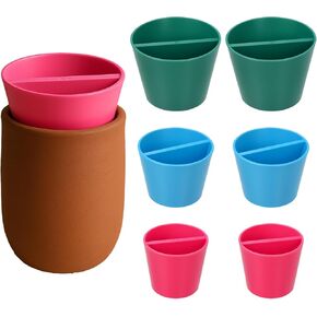 6pcs 3 Sizes Rim Cone Pottery Tool, Ceramic Rim Shaper Cone, 3D Printed Pottery Tools Fixing Rims for Potters Clay Artists Beginners