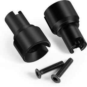 2PCS Steel Front Rear Diff Output Cup Differential Outdrive for Arrma 1/18 Granite Grom Typhon Grom 1/14 Mojave Grom Mega 380 RC Car Upgrades
