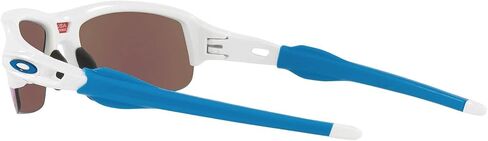 Oakley Youth OJ9008 Flak XXS Square Sunglasses, Polished White/Prizm Sapphire, 58 mm in Saudi Arabia