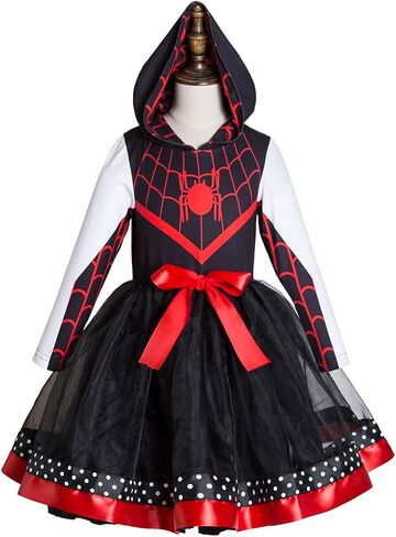 Tutu Costume for Girls Spider-Man Spider-Gwen dress Girls Cosplay dresses in Kuwait
