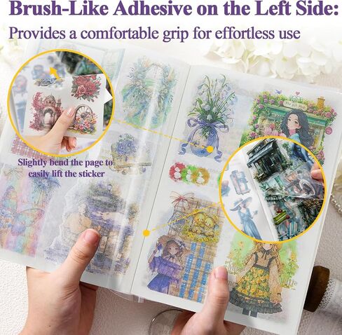 ملصقات سجل القصاصات لـ Scrapbooking ، ملصقات Washi لـ Journaling ، 20 SHOTS SCRAPBOOK Supplies ، تتميز بالطبيعة والمقاهي المريحة والمنازل الساحرة للمجلات غير المرغوب فيها والحرف القديمة. in Saudi Arabia