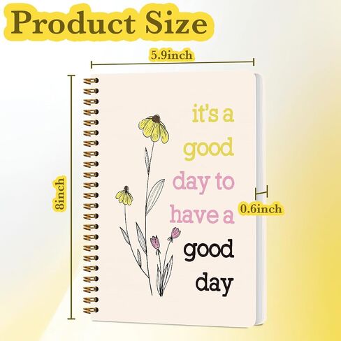 JHFDTY I Am Brave Loved Inspirational Journal Notebooks Affirmation Self Care Love Journal for Women Motivational Gifts for Women Girls Friends Hardcover 160 Pages Spiral Notebooks in Saudi Arabia