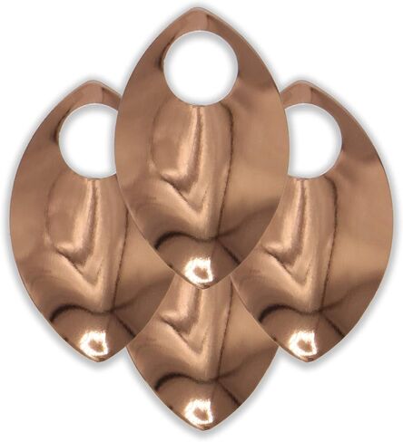 TheRingLord.com Medium Anodized Aluminum Scales - Shiny Copper - 100 Scales in Saudi Arabia