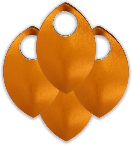 TheRingLord.com Medium Anodized Aluminum Scales - Shiny Copper - 100 Scales in Saudi Arabia