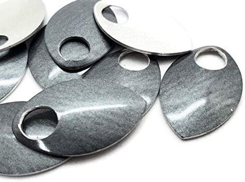 TheRingLord.com Medium Anodized Aluminum Scales - Shiny Copper - 100 Scales in Saudi Arabia