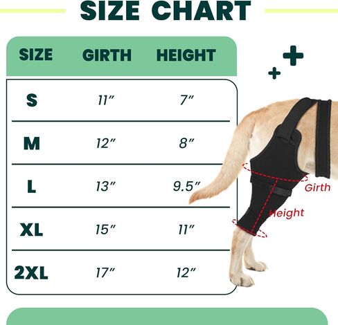 Dog Rear Leg Recovery Sleeve for TPLO to Stop Licking, Wound Surgical Cover After ACL Surgery, Leg Wrap for Back Hip, Thigh, Knee, Dog Cone Collar Alternative (Left Leg, L) in Saudi Arabia