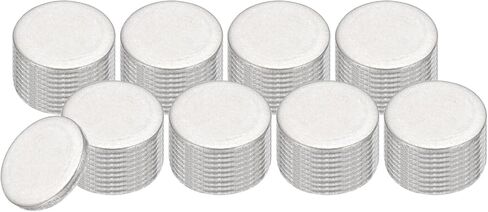Patikil 72 PCS الفراغات المعدنية ختم ، 14 ملم جولة ختم اسم العلامات الفولاذ المقاوم للصدأ الفوائد الدائرة قرص المعادن للليزر ختم الكلب العلامات in Saudi Arabia