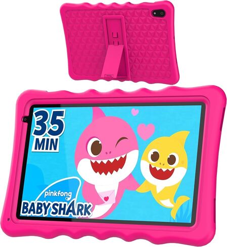 BYYBUO Android 13 Kid Tablets with case, Android 10 inch Tablets, Tablet with 4GB RAM & 32GB ROM,1280 * 800 IPS, Tablet for Kids 3-7 in Saudi Arabia