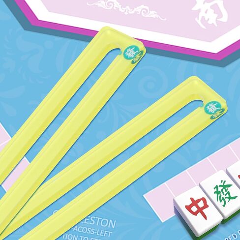 Mahjong Line Finder, 4 Pack Bright Mahjong Rules Helper Reader, Beginner-Friendly Mahjong Accessories, for Players - Blue in Saudi Arabia