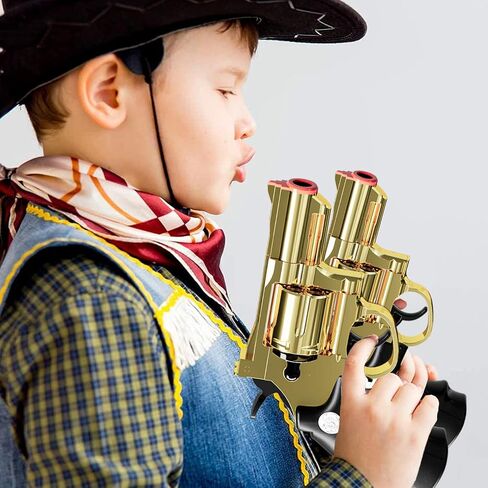 لعبة بندقية ， مسدس رصاصة ناعمة ، Game Slingshot Toy Gun ، Foam Blaster مع رصاصات الإسفنج ، للأطفال الذين تتراوح أعمارهم بين 8 وما فوق (الفضة) in Saudi Arabia