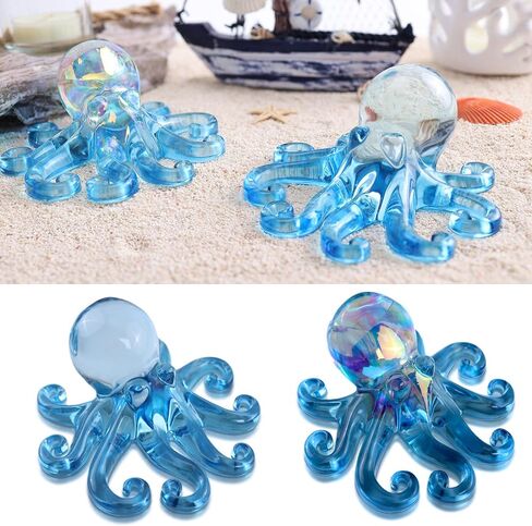 Stereo Octopus Epoxy Mold Halloween Home Art Wall Door Hanging DIY Resin Casting Devil Sea Octopus Silicone Mold, 4" x 4" x 2" in Saudi Arabia