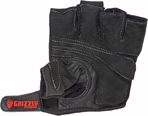 Grizzly Fitness Men's Ignite Weightlifting Exercise Gloves - Medium Black in Saudi Arabia