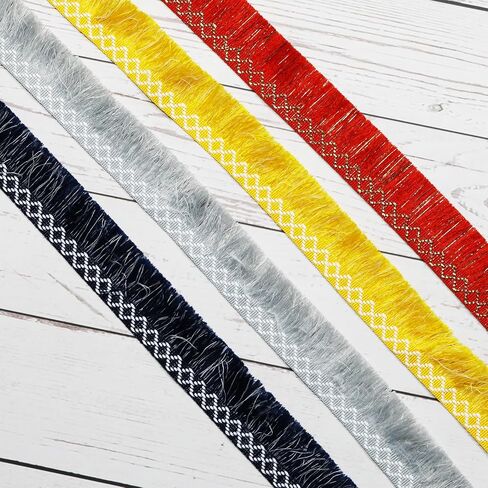 11 ياردة من 30 ملم (1.18 بوصة) تقليم شرابة رمادي رمادي فاتح. Boho - Tyle Fringe Trim ، Fringe Fringe for Sturtains ، Carpets ، وإنشاء الحرف اليدوية الأخرى (رمادي فاتح) in Kuwait