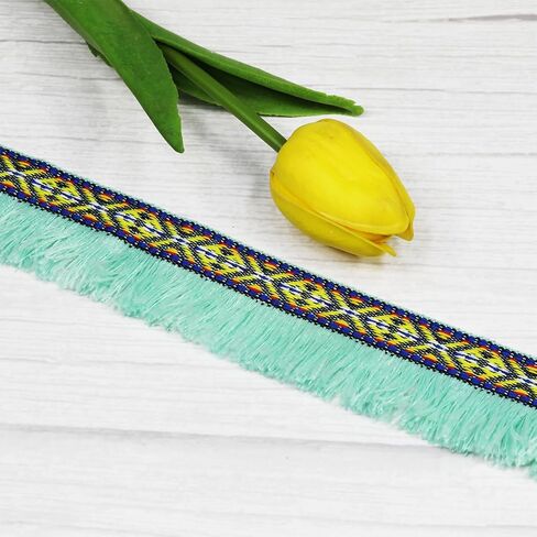 11 Yards of 30mm (1.18 Inches) Light Grey Fringe Tassel Trim. Boho - Style Fringe Trim, Sewing Fringe for Curtains, Carpets, and for Creating Other handicrafts(Light Grey) in Saudi Arabia