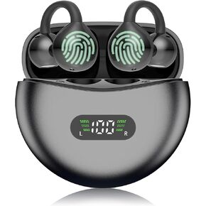 Yukee AI Translation Earbuds Real Time W/Free APP, 144 Languages Bluetooth Translator Earbuds for iOS Android, Wireless Bluetooth AI Headphones Language Translation for Business Travel Learning