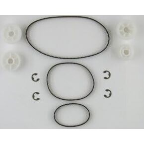 WC03P QSP Works with Dell: 5535 Transport Drive Gear and Pulley Kit Front ADF