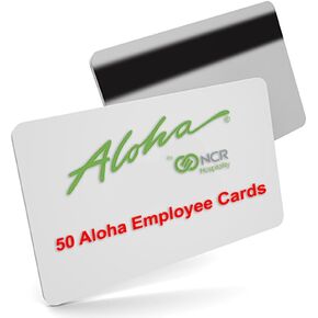 50 Aloha POS Server Swipe Employee Cards