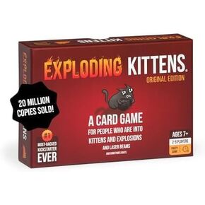Zombie Kittens Expansion Pack by Exploding Kittens - 2-5 Players - Ages 7+ - 15 Minutes to Play - Zombie Kittens Original Game Required - Party Game, Family Game Night, Kid and Adult Card Game