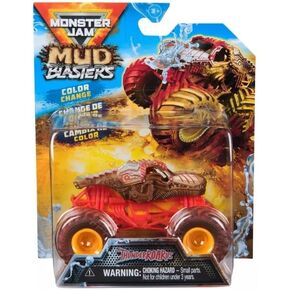 Monster Jam Mud Blasters Color Change Series 1 ThunderRoarus, Die-Cast Monster Truck