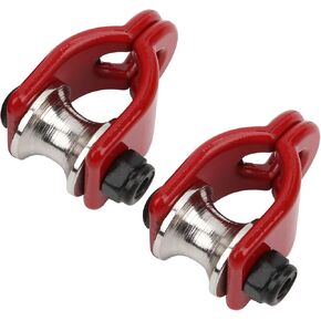 مجموعة Vivid RC Car Metal Bulley 2PCS ، Addon جذابة لـ HSP Redcat (B)