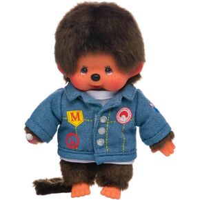 Monchhichi by Sekiguchi Boy in Denim Jacket Plush
