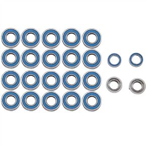Compatible with Tamiya MF-01X RC Car Upgrade Parts Modification Spare Replacement Accessories 24Pcs Sealed Bearing Kit RC Car Parts