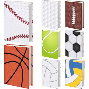 Zhanmai 8 Pcs Jumbo Book Cover Stretchable Nylon Fabric Book Protector Large Reusable Washable Cover for Paperback Notebook Hardcover Textbook up to 9 x 11 Inch (Galaxy)