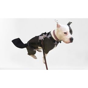 K9 TailSaver® Dog Tail Protector,USA Owned,Protects Injuries and Wounds,Recovery Guard,Adjustable (57-90lb,Tails 10.5-18.5" Large)