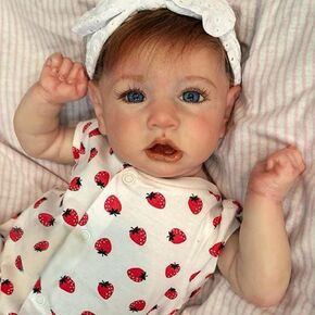 Reborn Baby Dolls - 20 inch Lifelike Realistic Baby Doll Boy, Real Life Baby Dolls with Soft Weighted Body, Real Newborn Baby Reborn Gift with Accessories for 3+ Years Old Kids