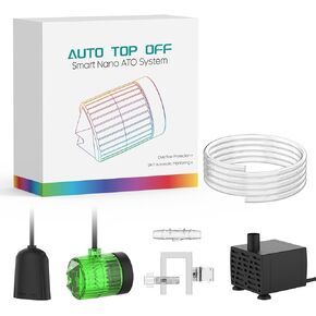 Auto Top Off for Saltwater Aquarium Water ATO System for Both Reef and Fresh Tank - Green